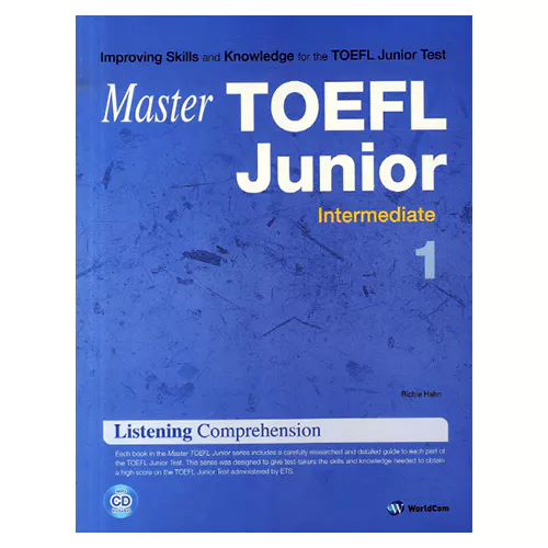 Master TOEFL Junior Listening Comprehension LC Intermediate 1 Student&#039;s Book with Answer Key &amp; MP3 CD(1)