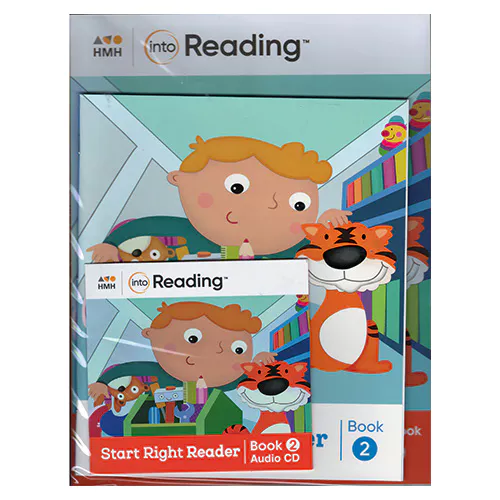 into Reading Start Right Reader Grade K.2 Set (Student&#039;s Book+Workbook+Audio CD) (2020)