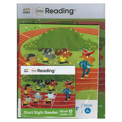 into Reading Start Right Reader Grade K.4 Set (Student&#039;s Book+Workbook+Audio CD)