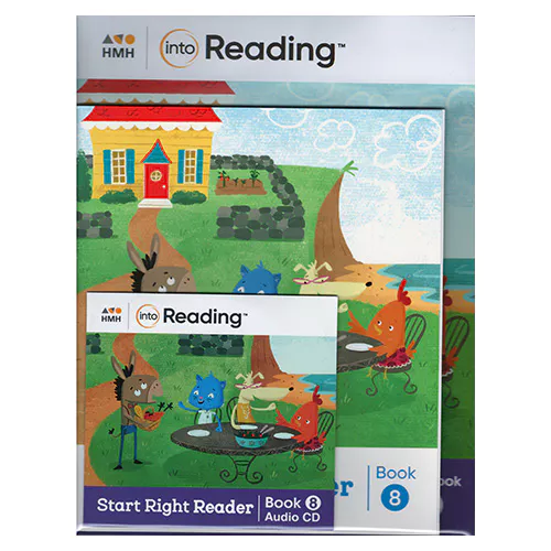 into Reading Start Right Reader Grade K.8 Set (Student&#039;s Book+Workbook+Audio CD) (2020)
