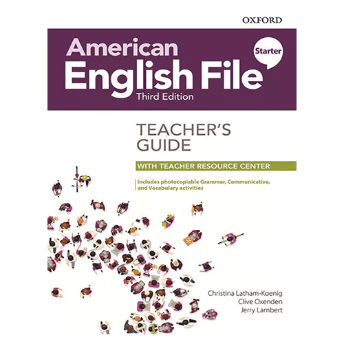 American English File Starter Teacher&#039;s Guide with Teacher Resource Center (3rd Edition)