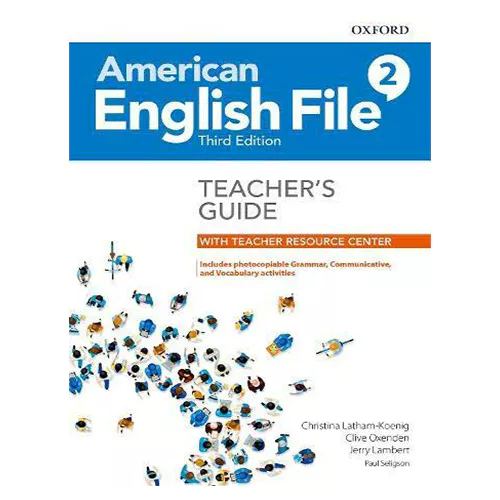 American English File 2 Teacher&#039;s Guide with Teacher Resource Center (3rd Edition)