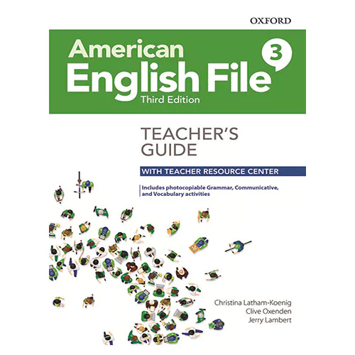 American English File 3 Teacher&#039;s Guide with Teacher Resource Center (3rd Edition)