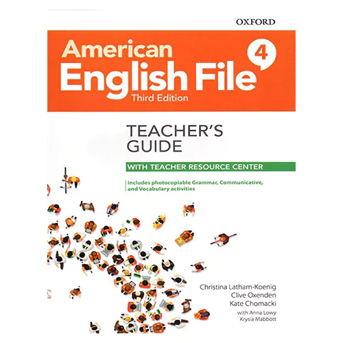 American English File 4 Teacher&#039;s Guide with Teacher Resource Center (3rd Edition)