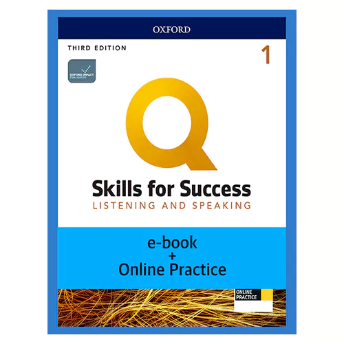 [e-Book Code] Q Skills for Success Listening &amp; Speaking 1 Student&#039;s Book ebook Code (3rd Edition)