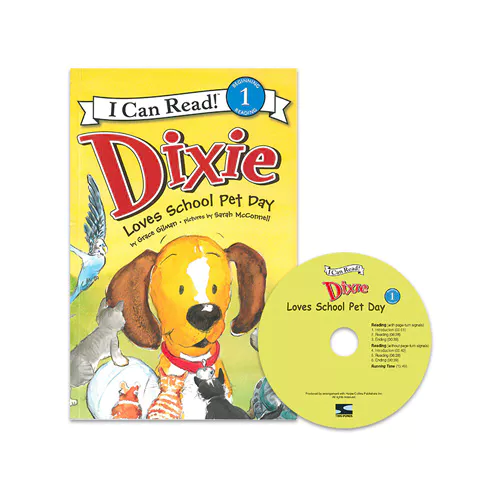 An I Can Read Book 1-63 TICR CD Set / Dixie Loves School Pet Day