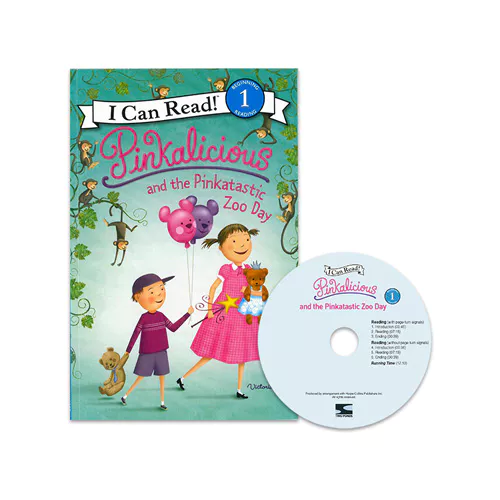 An I Can Read Book 1-71 TICR CD Set / Pinkalicious and the Pinkatastic Zoo D