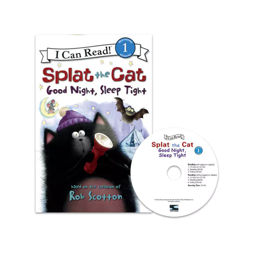 An I Can Read Book 1-84 TICR CD Set / Splat the Cat Good Night, Sleep Tight