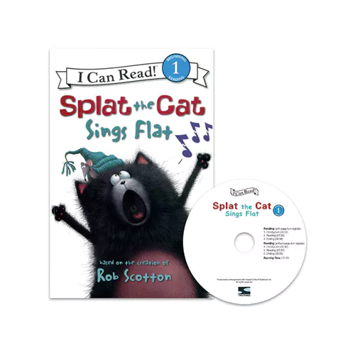 An I Can Read Book 1-85 TICR CD Set / Splat the Cat  Sings Flat