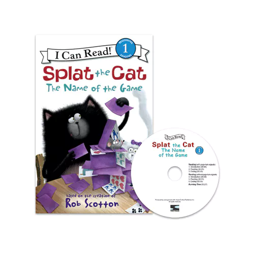 An I Can Read Book 1-86 TICR CD Set / Splat the Cat The Name of the Game