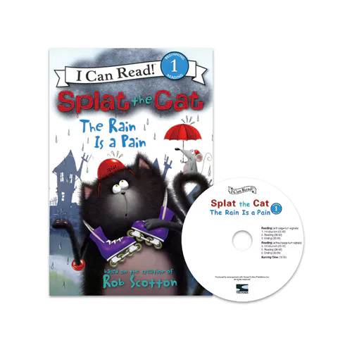 An I Can Read Book 1-87 TICR CD Set / Splat the Cat The Rain is a Pain