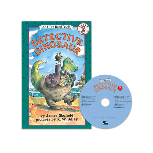 An I Can Read Book 2-08 TICR CD Set / Detective Dinosaur