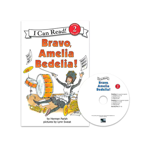 An I Can Read Book 2-21 TICR CD Set / Bravo, Amelia Bedelia!