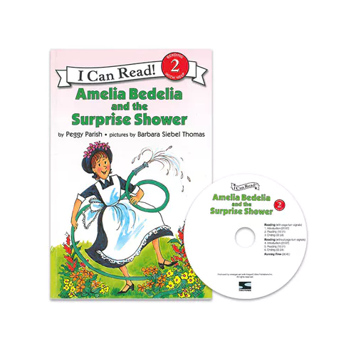 An I Can Read Book 2-25 TICR CD Set / Amelia Bedelia and the Surprise Shower
