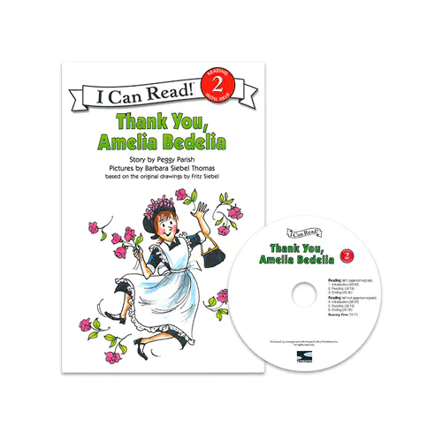 An I Can Read Book 2-36 TICR CD Set / Thank You, Amelia Bedelia