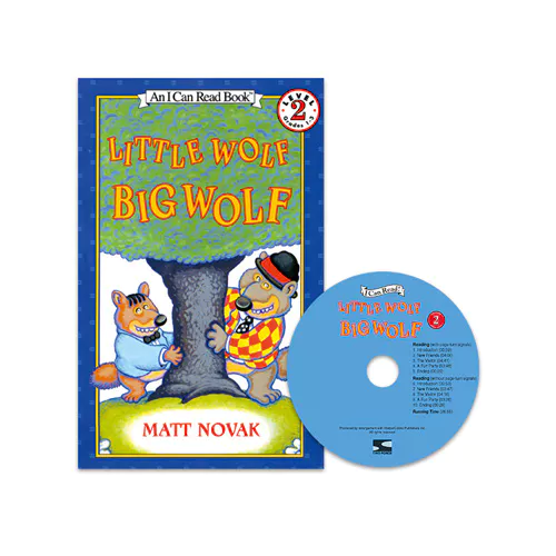 An I Can Read Book 2-44 TICR CD Set / Little Wolf, Big Wolf