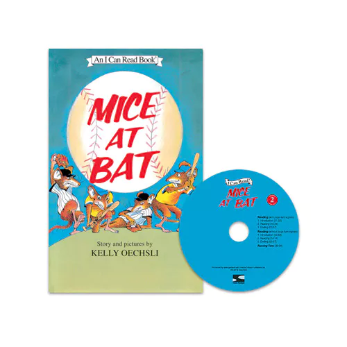 An I Can Read Book 2-45 TICR CD Set / Mice at Bat