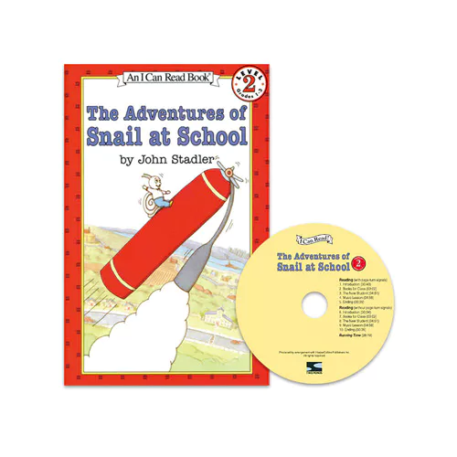 An I Can Read Book 2-52 TICR CD Set / Adventures of Snail at School, The