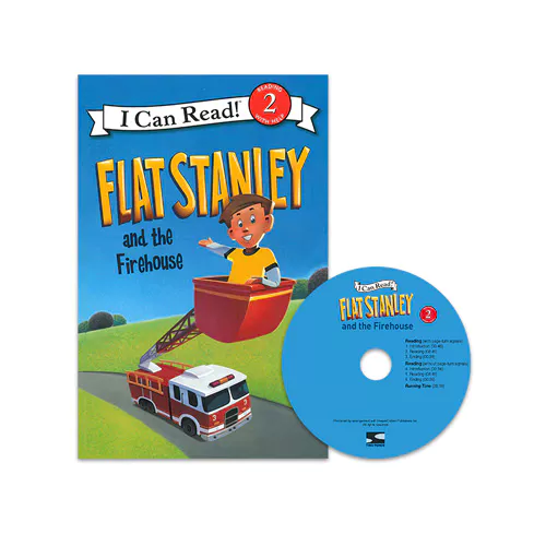 An I Can Read Book 2-67 TICR CD Set / Flat Stanley and the Firehouse