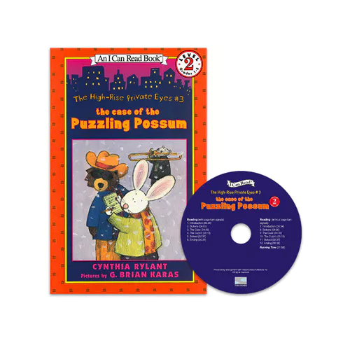 An I Can Read Book 2-73 TICR CD Set / HRPE #3 Case of the Puzzling Poss