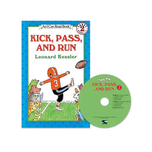 An I Can Read Book 2-77 TICR CD Set / Kick, Pass and Run