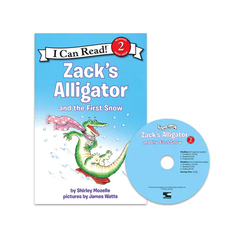 An I Can Read Book 2-89 TICR CD Set / Zack&#039;s Alligator and the First Snow