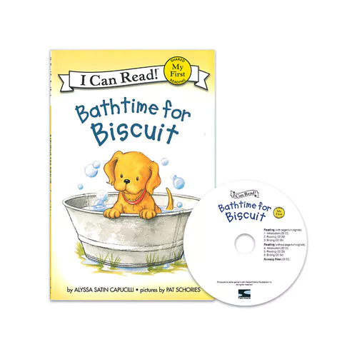 An I Can Read Book My First-01 TICR CD Set / Bathtime for Biscuit