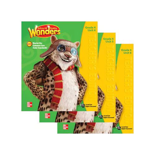 Wonders Grade 4.4~4.6 Teacher&#039;s Guide Package