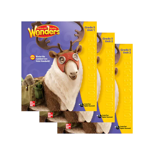 Wonders Grade 5.1~5.3 Teacher&#039;s Guide Package