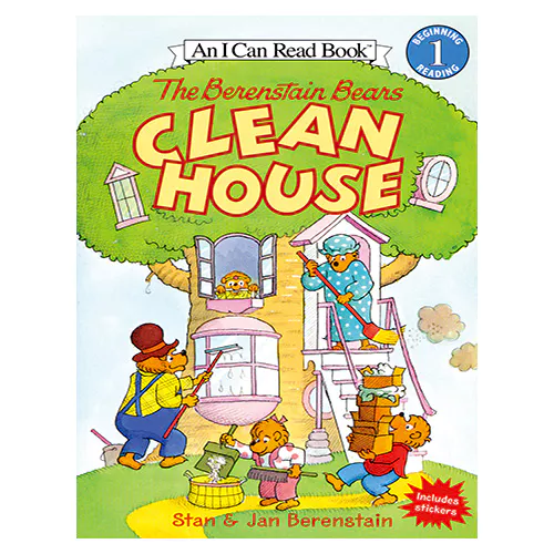 An I Can Read Book 1-52 ICRB / Berenstain Bears Clean House, The