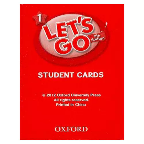 Let&#039;s Go 1 Student Cards (4th Edition)