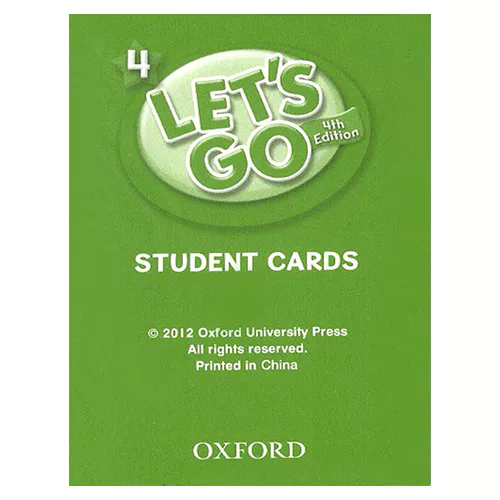 Let&#039;s Go 4 Student Cards (4th Edition)