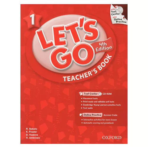 Let&#039;s Go 1 Teacher&#039;s Book  (Test center and Online Practice) (4th Edition)
