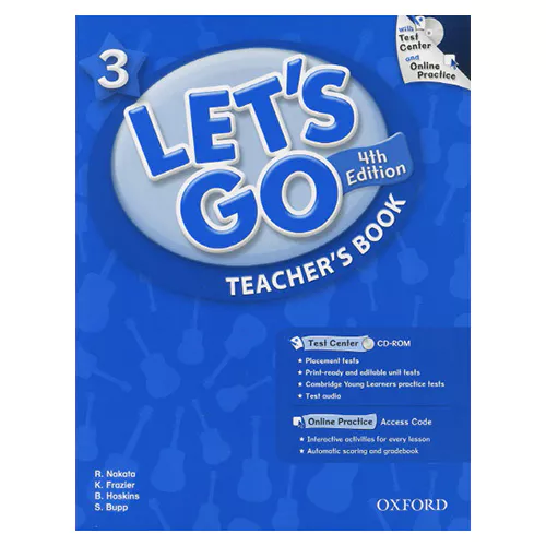 Let&#039;s Go 3 Teacher&#039;s Book  (Test center and Online Practice) (4th Edition)