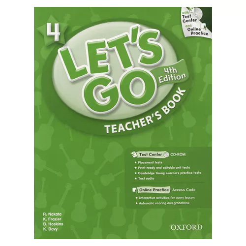 Let&#039;s Go 4 Teacher&#039;s Book  (Test center and Online Practice) (4th Edition)