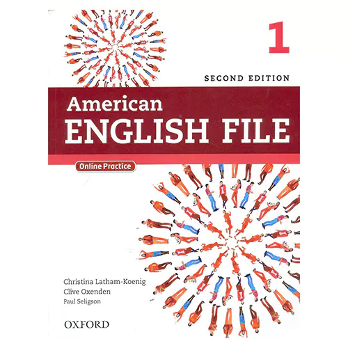 American English File 1 Student&#039;s Book with Online Practice (2nd Edition)