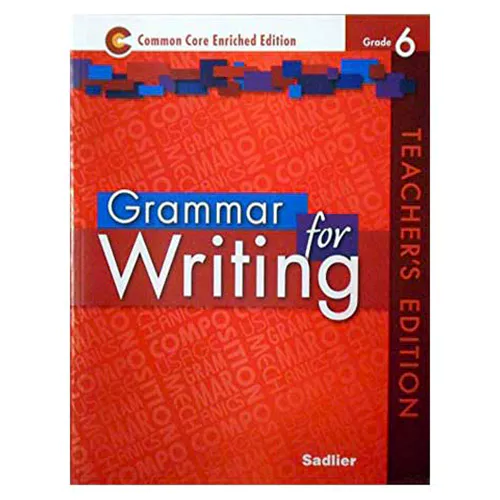 Grammar for Writing Teacher&#039;s Guide Red (enriched)
