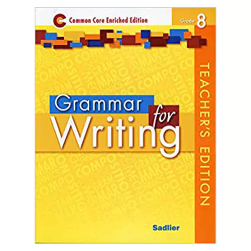 Grammar for Writing Teacher&#039;s Guide Yellow (enriched)