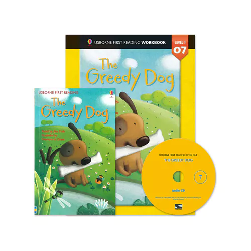 Usborne First Reading Workbook Set 1-07 / Greedy Dog, The