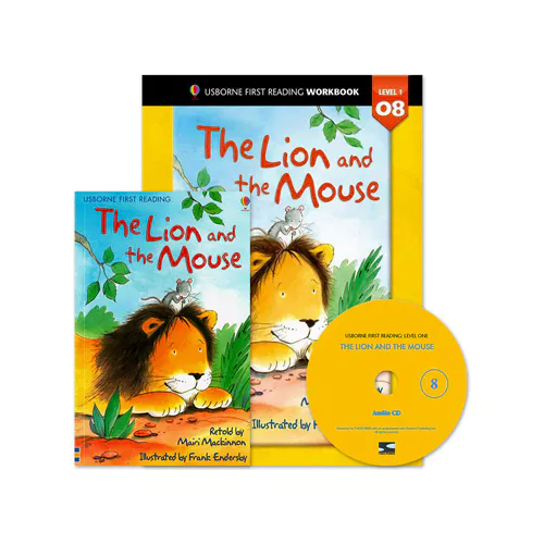 Usborne First Reading Workbook Set 1-08 / Lion and the Mouse, The