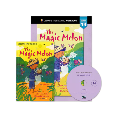Usborne First Reading Workbook Set 2-14 / Magic Melon, The