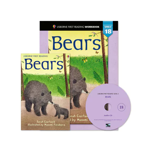 Usborne First Reading Workbook Set 2-18 / Bears