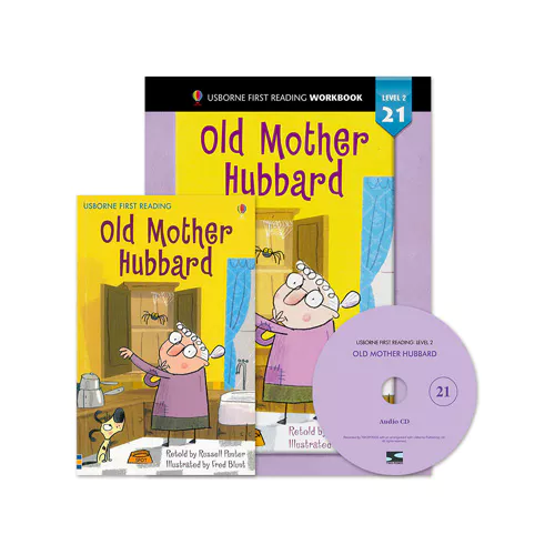 Usborne First Reading Workbook Set 2-21 / Old Mother Hubbard