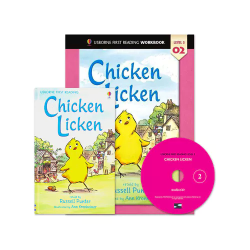 Usborne First Reading Workbook Set 3-02 / Chicken Licken