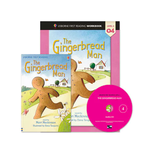 Usborne First Reading Workbook Set 3-04 / The Gingerbread Man