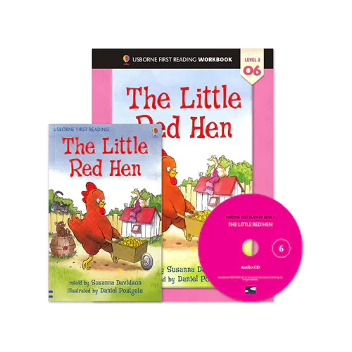 Usborne First Reading Workbook Set 3-06 / The Little Red Hen