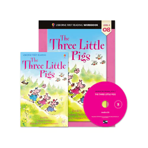 Usborne First Reading Workbook Set 3-08 / The Three Little Pigs