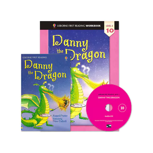 Usborne First Reading Workbook Set 3-10 / Danny the Dragon