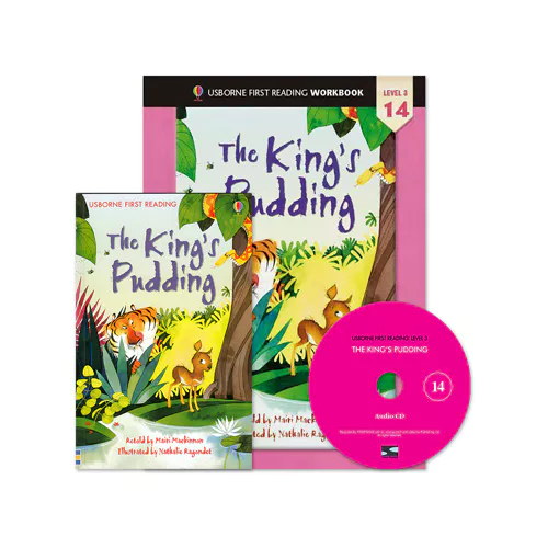 Usborne First Reading Workbook Set 3-14 / The King&#039;s Pudding