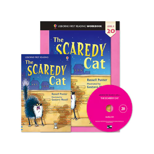 Usborne First Reading Workbook Set 3-20 / The Scaredy Cat